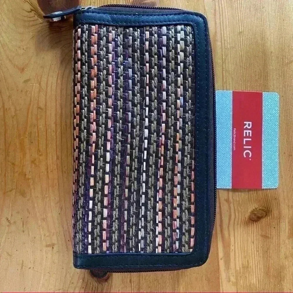 New Relic basket weave wallet - Picture 9 of 9